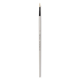 Robert Simmons Simply Simmons Chungking Hog Bristle Brush - Round, Long Handle, Size 2