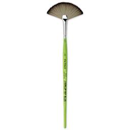 Da Vinci Fit For School & Hobby Brush - Fan, Size 3, Short Handle