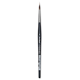 Da Vinci Casaneo Synthetic Squirrel Watercolor Brush - Inlaid Long Liner, Size 6, Short Handle, Synthetic