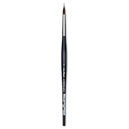 Da Vinci Casaneo Synthetic Squirrel Watercolor Brush - Inlaid Long Liner, Size 8, Short Handle, Synthetic