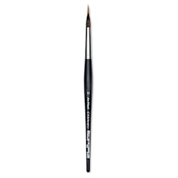 Da Vinci Casaneo Synthetic Squirrel Watercolor Brush - Inlaid Long Liner, Size 12, Short Handle, Synthetic