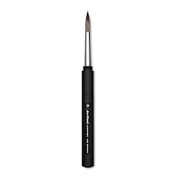 Da Vinci Casaneo Synthetic Squirrel Watercolor Brush - Travel Round, Size 10, Short Handle 