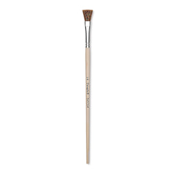 Dynasty Faux Camel Watercolor Brush - Flat, Size 1/4