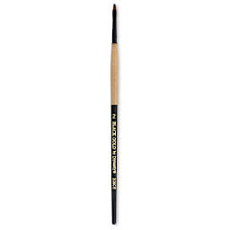 Dynasty Black Gold Brush - Chisel Blender, Short Handle, Size 2