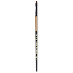 Dynasty Black Gold Brush - Chisel Blender, Short Handle, Size 4