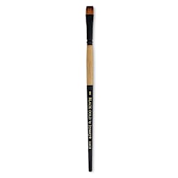 Dynasty Black Gold Brush - Chisel Blender, Short Handle, Size 10