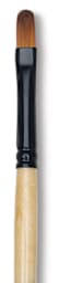 Dynasty Black Gold Brush - Filbert, Short Handle