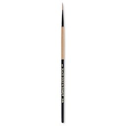 Dynasty Black Gold Brush - Liner, Short Handle, Size 0