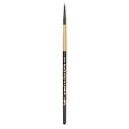 Dynasty Black Gold Brush - Mini Filbert