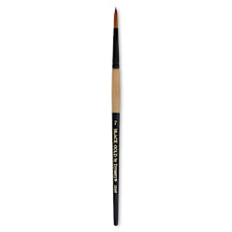 Dynasty Black Gold Brush - Round, Short Handle, Size 7