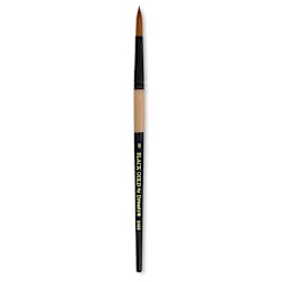 Dynasty Black Gold Brush - Round, Short Handle, Size 9