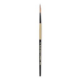 Dynasty Black Gold Brush - Script, Short Handle, Size 2