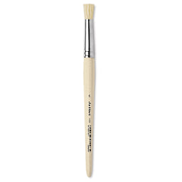 Da Vinci Artist Bristle Stencil Brushes - Size 6 Traditional handle Brush upright