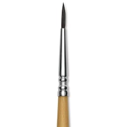 Escoda Squirrel Hair Ceramic Brush - Round Pointed, Size 1