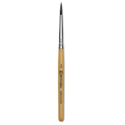 Escoda Squirrel Hair Ceramic Brush - Round Pointed, Size 2