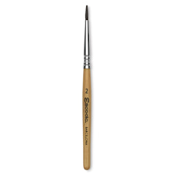 Escoda Squirrel Hair Ceramic Brush - Square Tip, Size 2