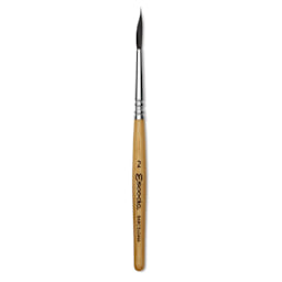 Escoda Squirrel Hair Ceramic Brush - Round Slanting, Size 2