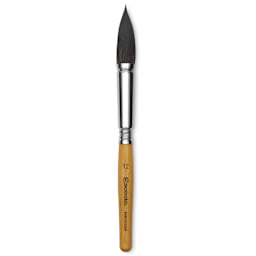 Escoda Squirrel Hair Ceramic Brush - Full Body Oval, Size 12