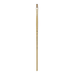 Princeton Synthetic Mongoose Brush - Filbert, Long Handle, Size 8