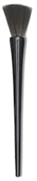 Luco Black Squirrel Square Brushes -  1 square edged, six lock brush shown