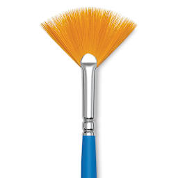 Princeton Select Synthetic Brush - Chisel Blender, Short Handle, Size 2 (close-up)