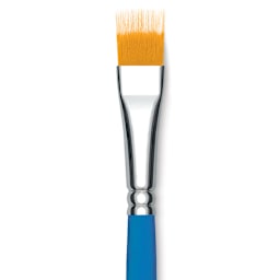 Princeton Select Synthetic Brush - Grainer, Short Handle, Size 1/2" close up