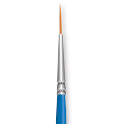 Princeton Select Synthetic Brush - Liner, Short Handle, Size 0 close up