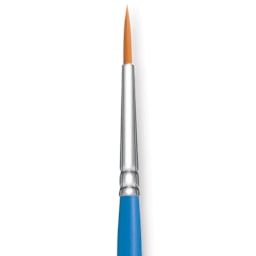 Princeton Select Synthetic Brush - Round, Short Handle, Size 2 close up