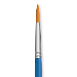 Princeton Select Synthetic Brush - Round, Short Handle, Size 8 close up