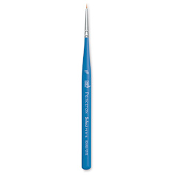Princeton Select Synthetic Brush - Round, Mini Handle, Size 12/0 (full length)