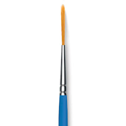 Princeton Select Synthetic Brush - Script Liner, Short Handle, Size 2/0 close up