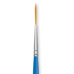 Princeton Select Synthetic Brush - Script Liner, Short Handle, Size 10/0 close up