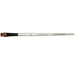 Robert Simmons Simply Simmons Short Handle Brush, Chisel Blender, 10