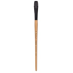 Princeton Catalyst Polytip Bristle Brush - Bright, Long Handle, Size 10