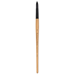 Princeton Catalyst Polytip Bristle Brush - Round, Long Handle, Size 8
