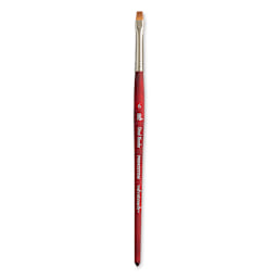 Princeton Velvetouch Series 3950 Synthetic Brush - Chisel Blender, Size 6