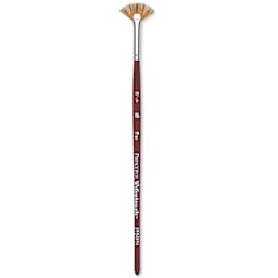 Princeton Velvetouch Series 3950 Synthetic Brush - Fan, Size 10/0