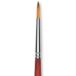 Princeton Velvetouch Series 3950 Synthetic Brush - Round, Size 3