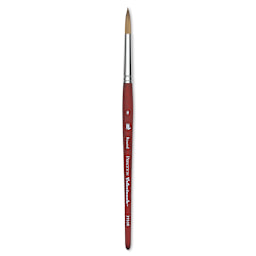 Princeton Velvetouch Series 3950 Synthetic Brush - Round, Size 8