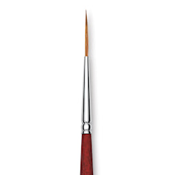 Princeton Velvetouch Series 3950 Synthetic Brush - Script Liner, Size 2/0 close up