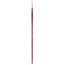 Princeton Velvetouch Series 3900 Synthetic Brush - Round, Long Handle, Size 0