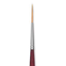 Princeton Velvetouch Series 3900 Synthetic Brush - Liner, Long Handle, Size 2 (close-up)
