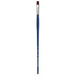 Da Vinci Forte Acrylics Synthetic Brush - Flat, Long Handle, Size 10
