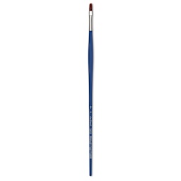 Da Vinci Forte Acrylics Synthetic Brush - Filbert, Long Handle, Size 6