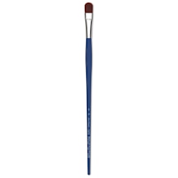 Da Vinci Forte Acrylics Synthetic Brush - Filbert, Long Handle, Size 16
