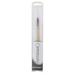  Da Vinci Artissimo Kolinsky Red Sable Brush - Quill, Size 0, brush inside of the packaging