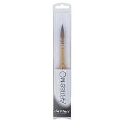  Da Vinci Artissimo Kolinsky Red Sable Brush - Quill, Size 2, brush inside of the packaging
