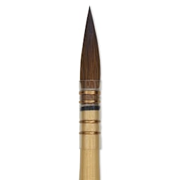  Da Vinci Artissimo Kolinsky Red Sable Brush - Quill, Size 3, close-up