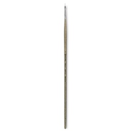 Escoda Perla Toray White Synthetic Brush - Bright, Long Handle, Size 1