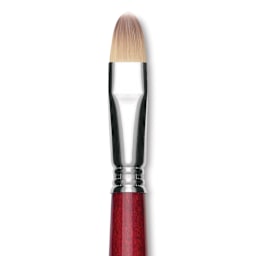 Escoda Opera Takatsu Synthetic Brush - Bright, Long Handle, Size 16 close up